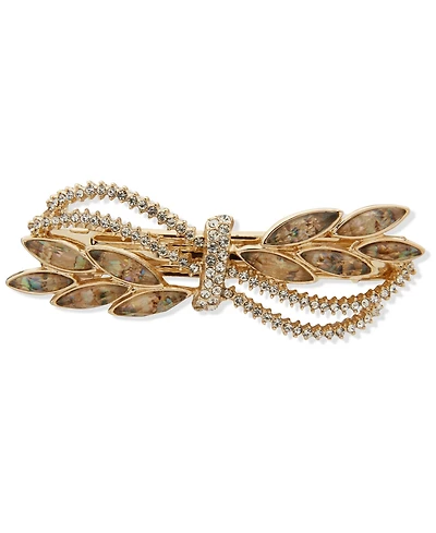 lonna & lilly Glass and Abalone Stone Barrette