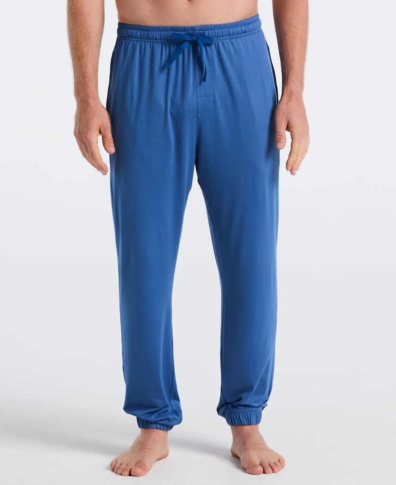 Perry Ellis Portfolio Men's Deluxe Touch Knit Jogger Pants