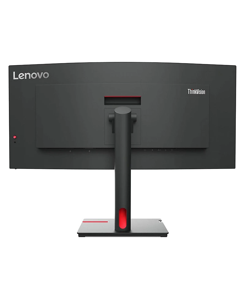 Lenovo ThinkVision T34w-30 34" 21:9 UltraWide Qhd Curved Va Wled Lcd Monitor, Raven Black