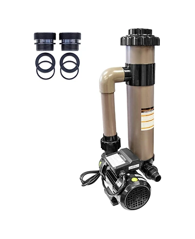 Swimline Hydrotools 70026HCK Cartridge Pool Filter Complete System 2220 Gph Pump