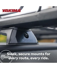 Yakima 60 Inch Tracks with CapNuts, Compatible with TrackTower or SkyLine Towers