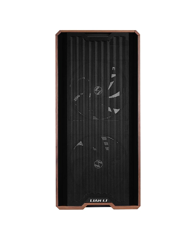 Lian-Li Lian-Li Cs LAN217X mid-tower Steel/4mm Tg/Wood Black