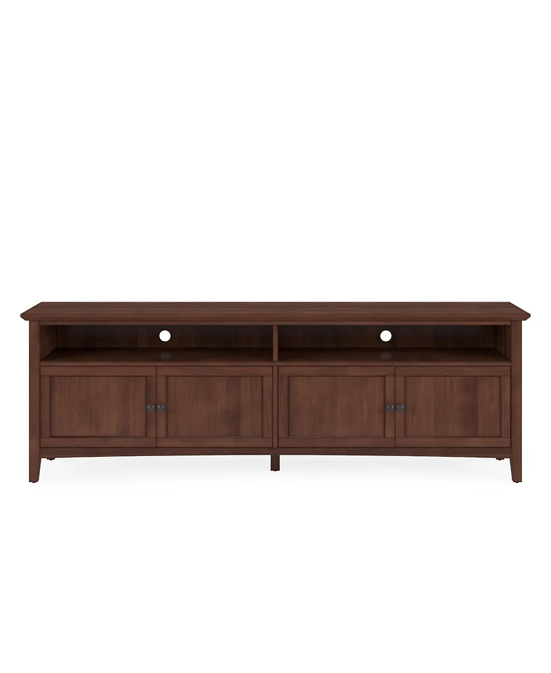 Furniture 84" Hedworth Wood Entertainment Console Drawer