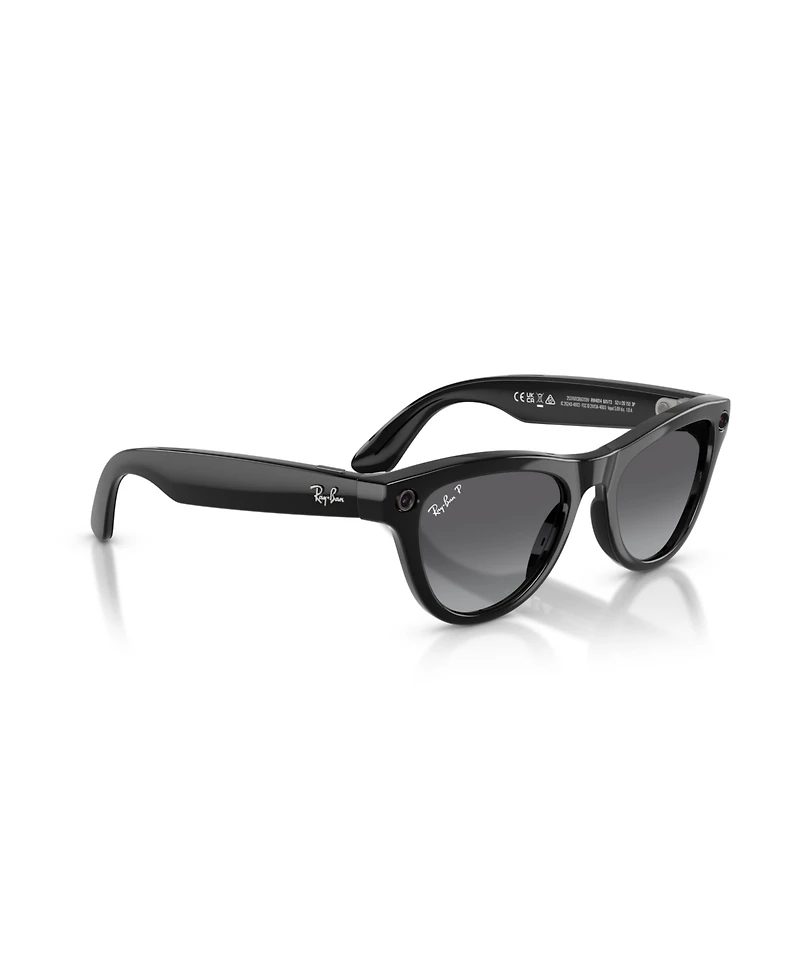 Ray-Ban Unisex Ai Meta Gen2 Polarized Skyler Sunglasses, RW4014