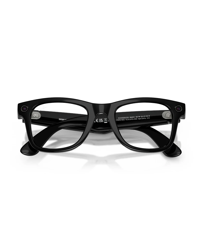 Ray-Ban Unisex Ai Meta Gen2 Wayfarer Transitions Glasses, RW4012
