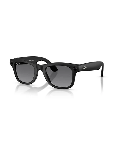 Ray-Ban Unisex Ai Meta Gen2 Polarized Wayfarer Sunglasses, RW4012