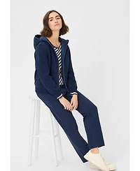 Olsen Women's Embellished Diagonal Striped T-Shirt