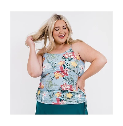 Calypsa Plus Size Adjustable Strap Maya Swim Top