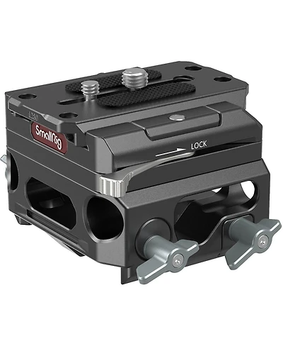 SmallRig 3067 Lightweight Baseplate with Dual 15mm Rod Clamp, Magnesium Alloy version