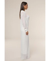 Jluxlabel Women's Savanna Cowl Maxi Dress