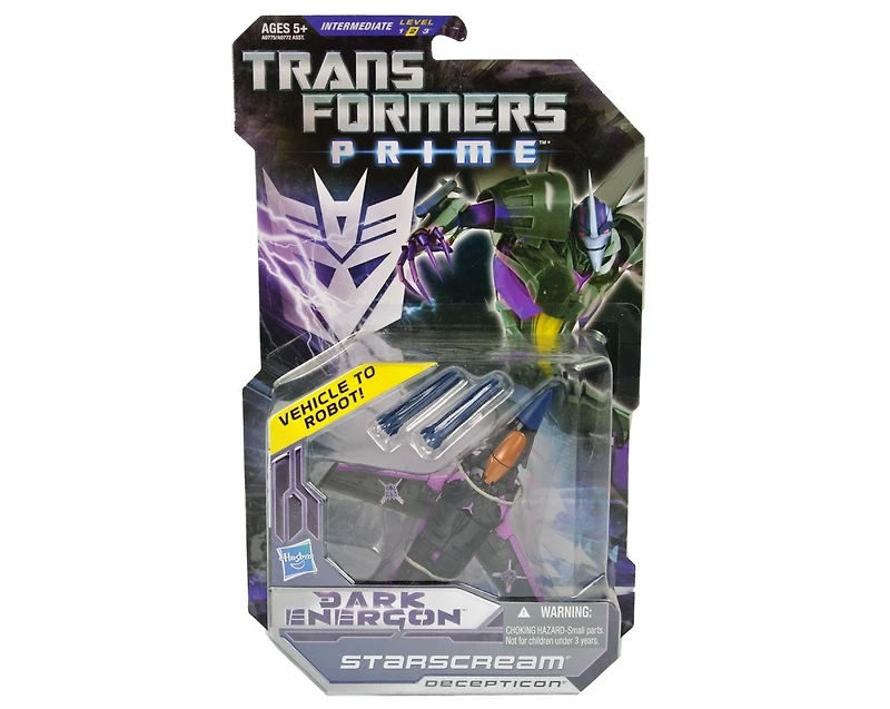 Transformers Dark Starscream Exclusive Deluxe Class | Transformers Prime Dark Energon