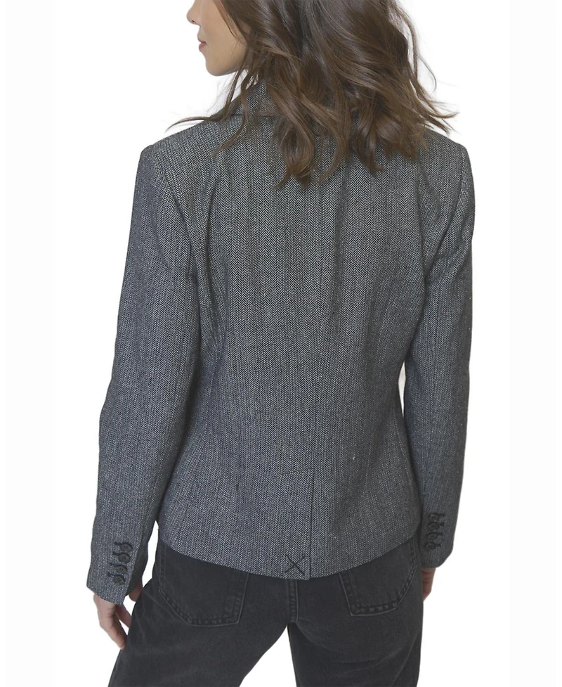 Central Park West Women's Billie Herringbone Jacket