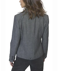 Central Park West Women's Billie Herringbone Jacket