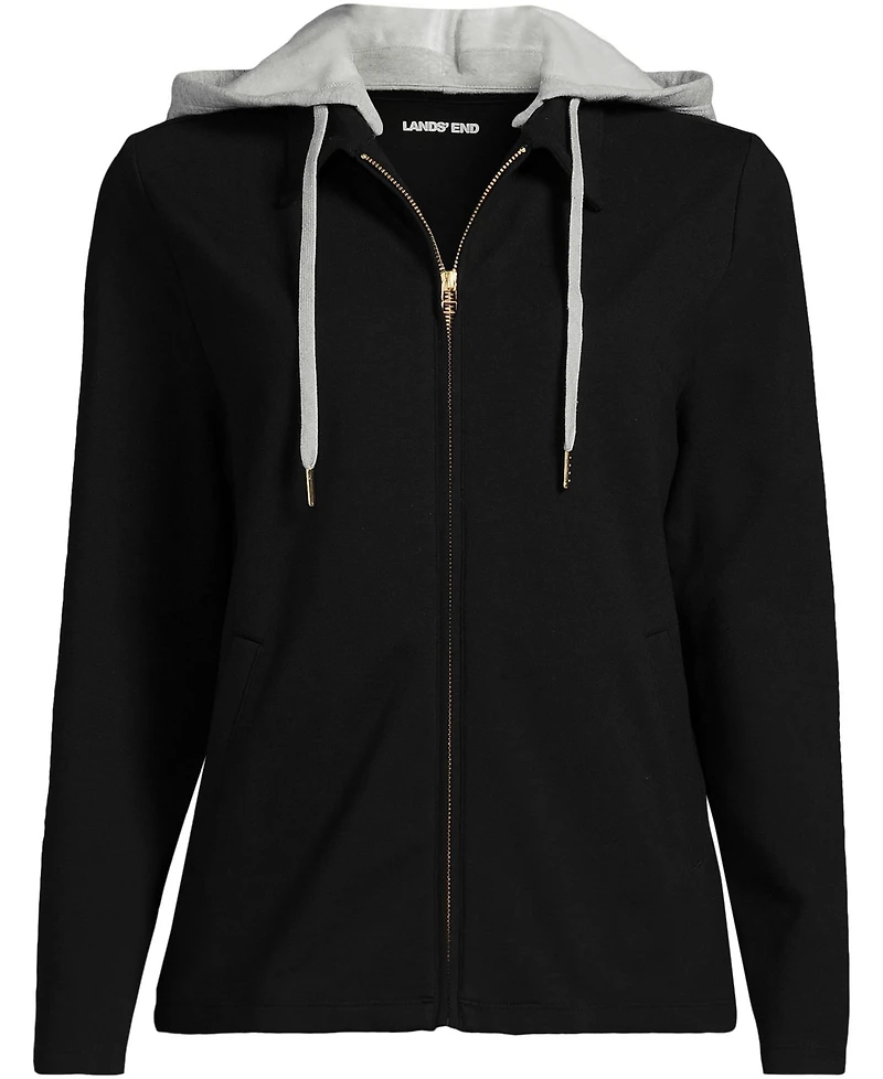 Lands' End Plus Long Sleeve Starfish Jacket
