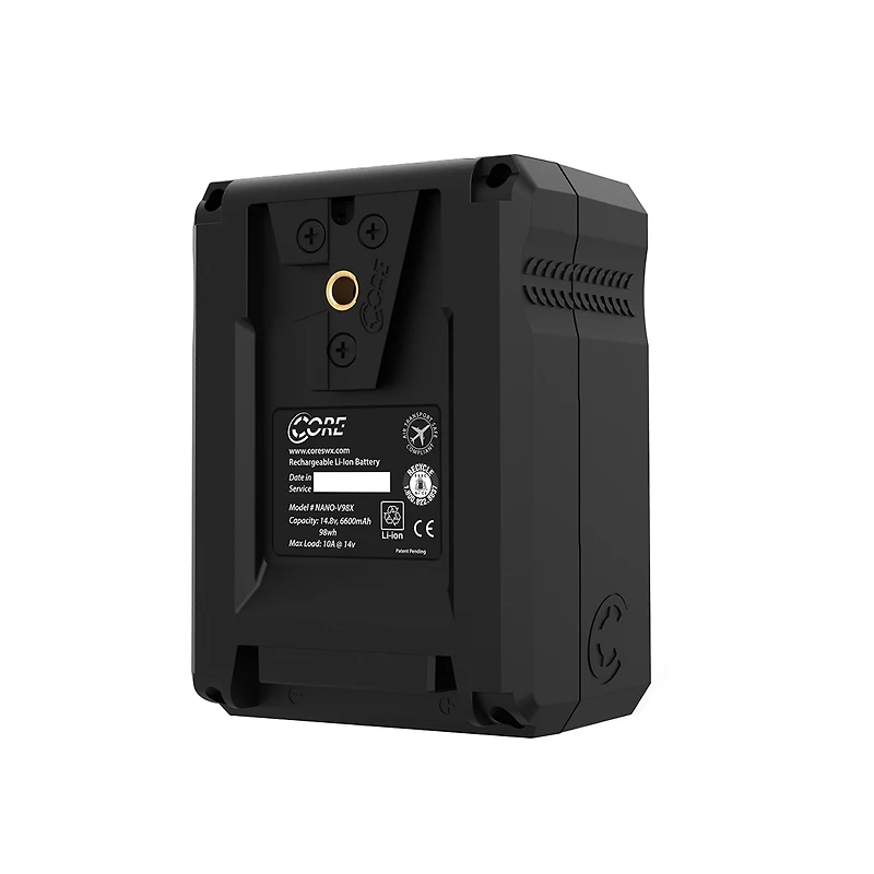 Core Swx Core Swx Nano-V98X 98WH Micro Sized V-Mount Smart Battery Pack