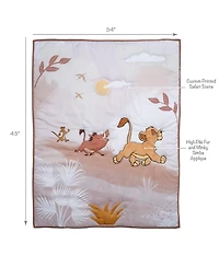 Lambs & Ivy Disney Baby Lion King Safari 3-Pc Infant Nursery Crib Bedding Set