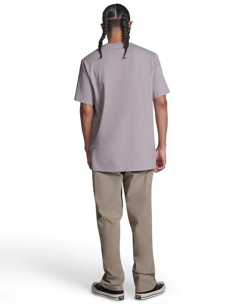 Converse Men's Standard Fit Left Chest Logo T-Shirt