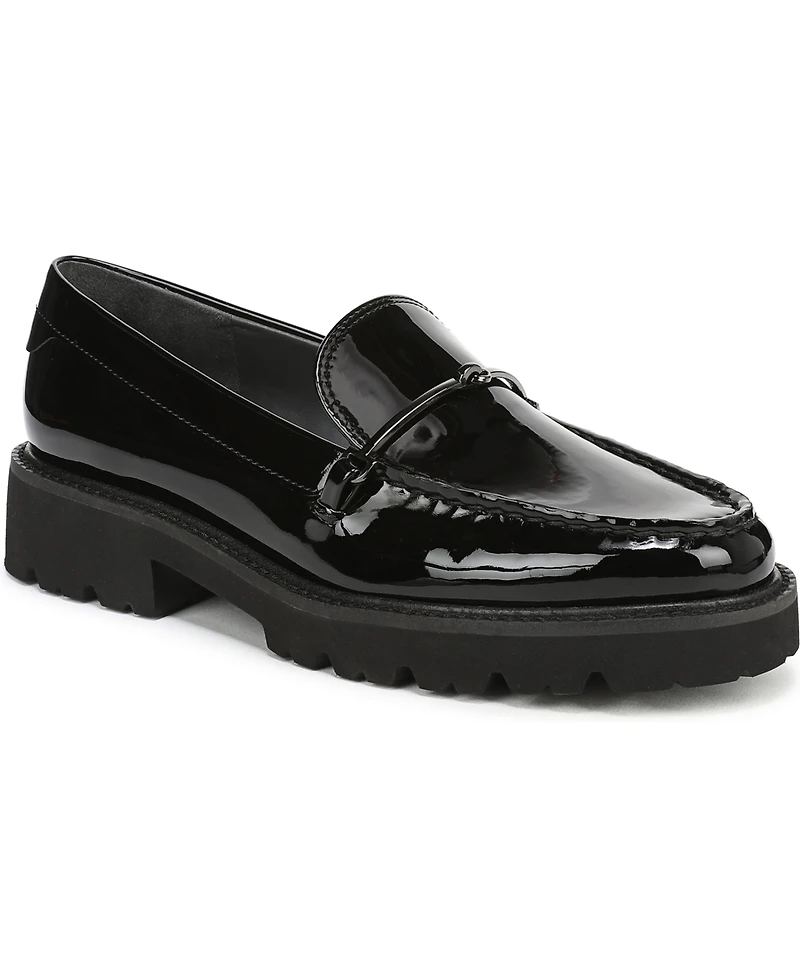 Franco Sarto Women's Senna Round Toe Lug Sole Loafers