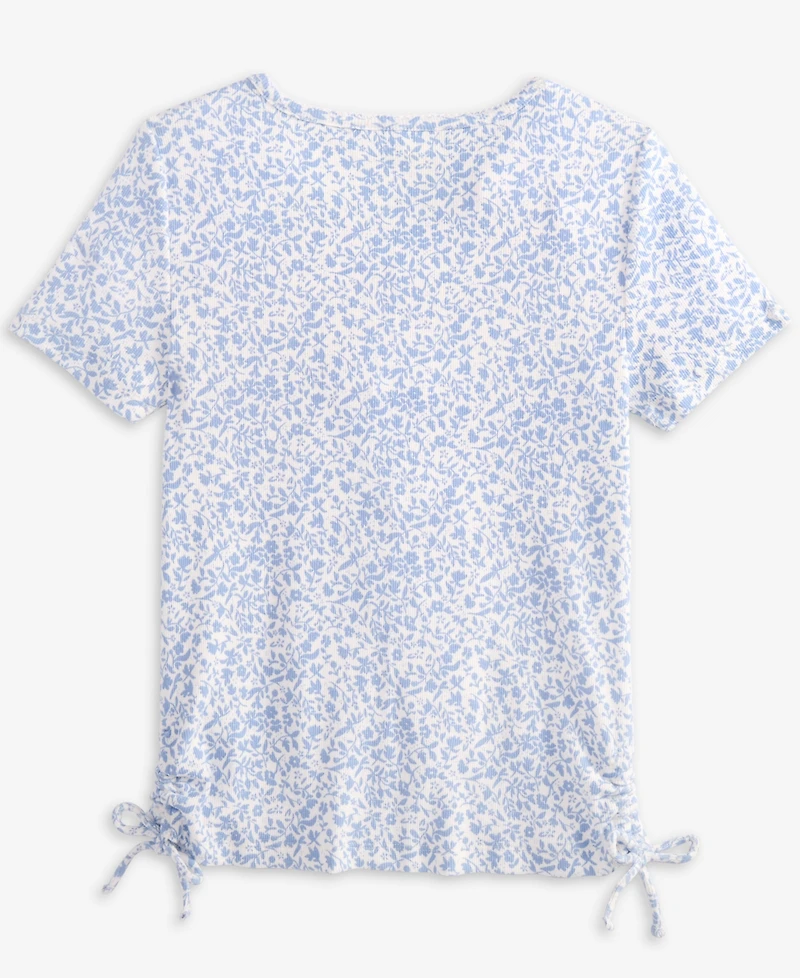 Epic Threads Girls 5-18 Printed Side Ruched Top, Macy's Exclusive