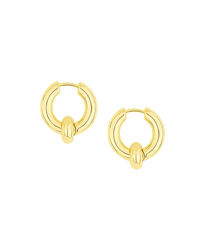 And Now This Ring Hinge Hoop Earrings