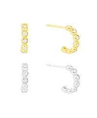 And Now This Duo Hoop Earring Set