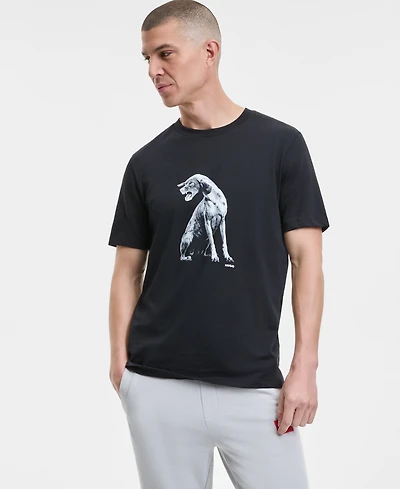 Hugo by Boss Men's Didug Dog Graphic T-Shirt