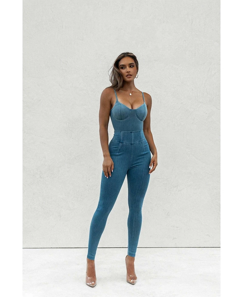 Jluxlabel Women's Alice High Waisted Jeans