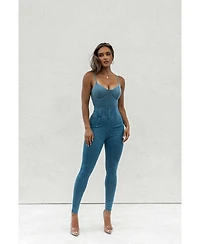 Jluxlabel Women's Alice High Waisted Jeans