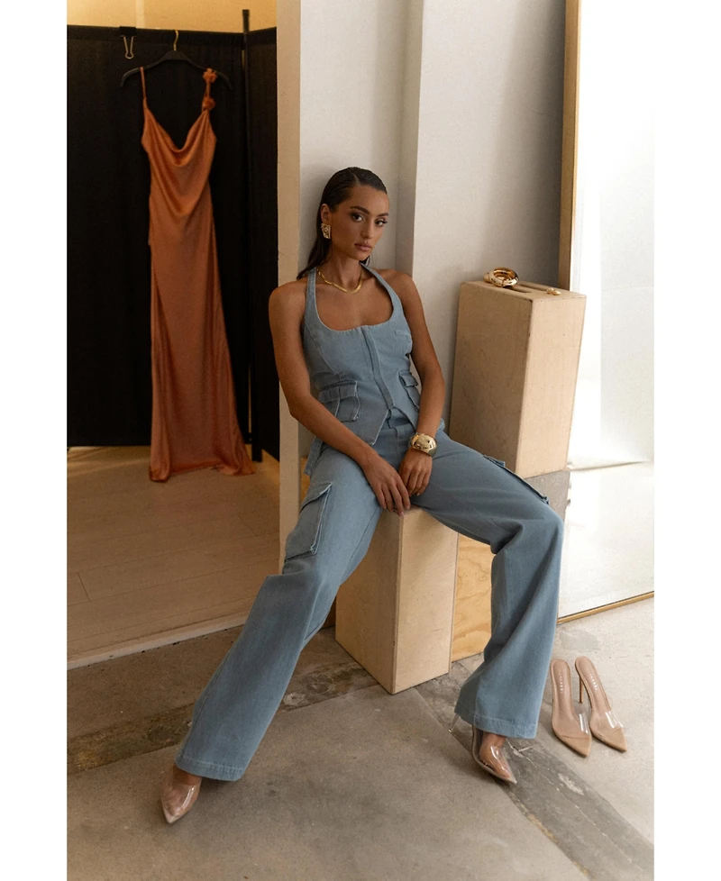 Jluxlabel Women's Utility Cargo Pants