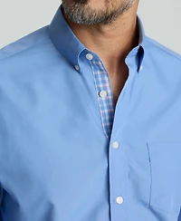 UNTUCKit Men's Regular Fit Wrinkle-Free Kaiser Button Up Shirt