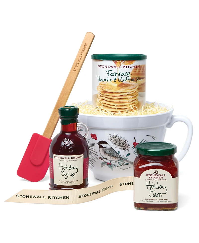 Stonewall Kitchen Holiday Batter Bowl Gift Set, 5 Piece