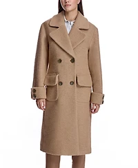Julia & Stella by Maximilian Women's Wool Wrap Coat