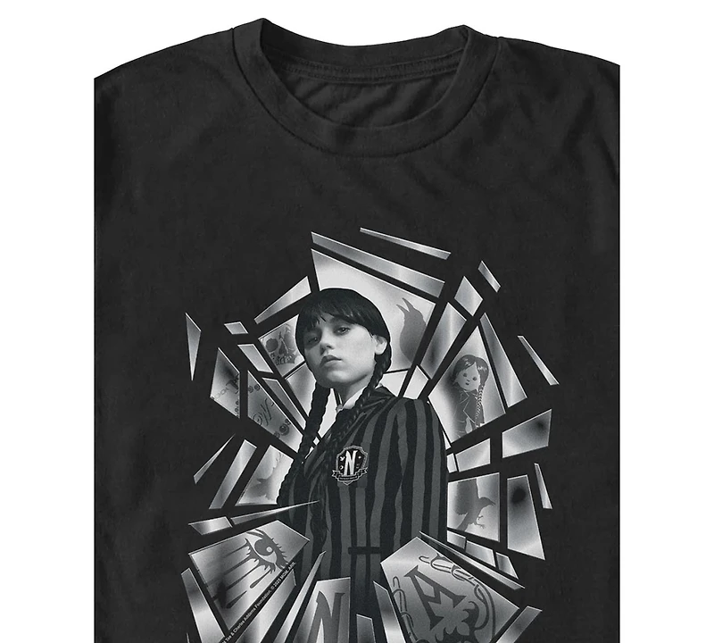 Fifth Sun Men's Wednesday Addams T-Shirt