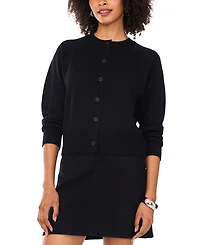 Vince Camuto Women's Raglan Crewneck Cardigan