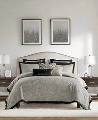 Madison Park Signature Reed Jacquard 8-Pc. Comforter Set, Queen