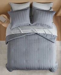 510 Design Logan Woven Striped 7-Pc. Comforter Set