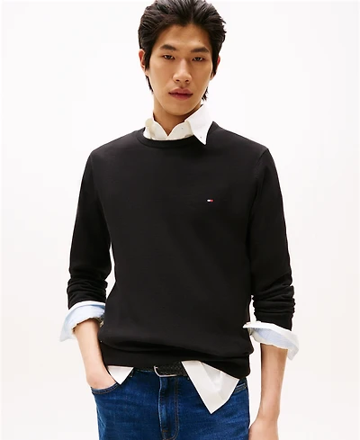Tommy Hilfiger Men's Essential Crew Neck Sweater