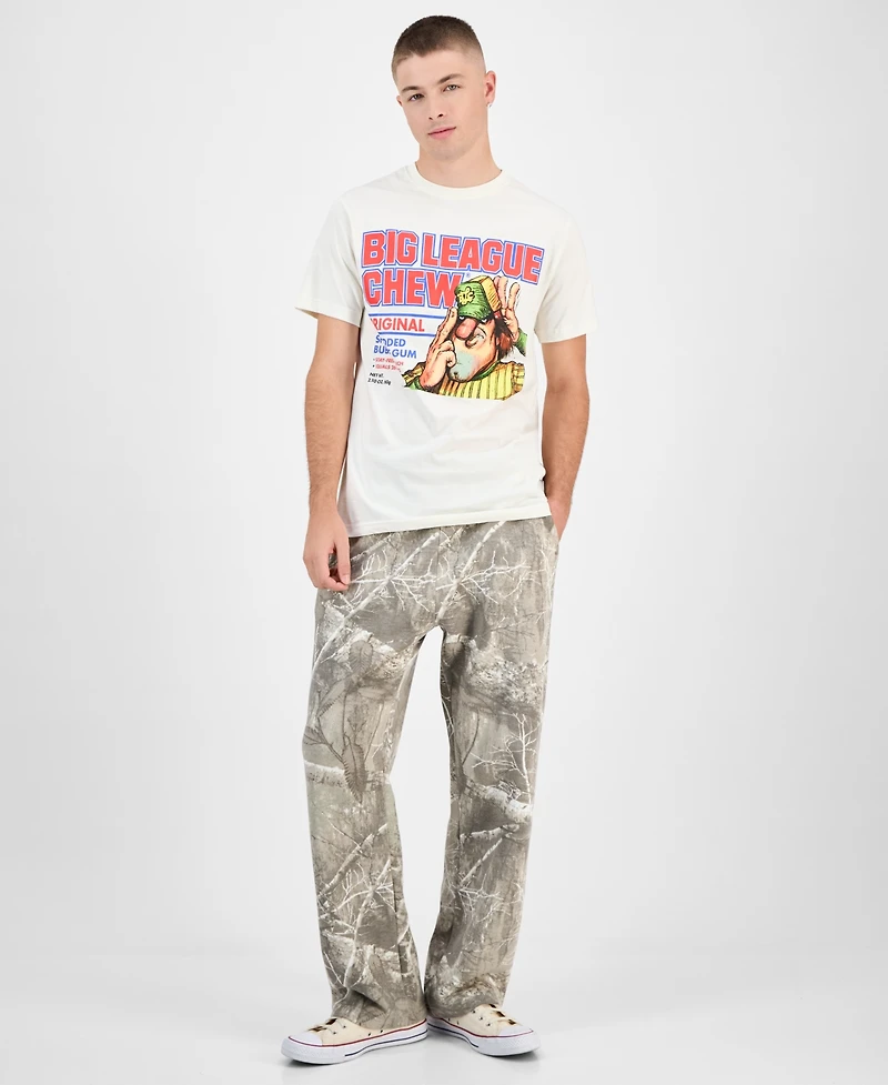 SmileyWorld Men's Original Big League Chew Graphic Short-Sleeve T-Shirt