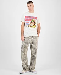 SmileyWorld Men's Original Big League Chew Graphic Short-Sleeve T-Shirt