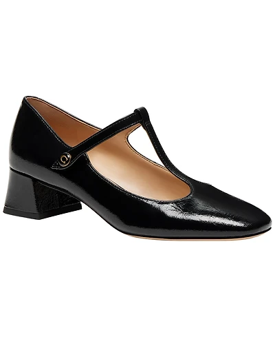 Coach Women's Angelina T-Strap Mary Janes Round Toe Pumps