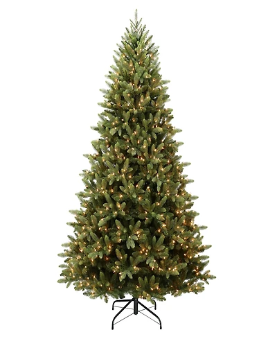 Puleo 7.5FT Pre-Lit Washington Spruce Artificial Christmas Tree