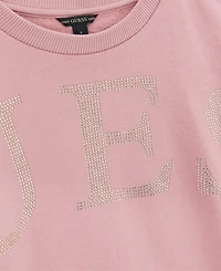 Guess Girls 7-16 Round Neck Oversize Active Sweatshirt