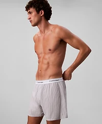 Calvin Klein Men's Striped Boxer