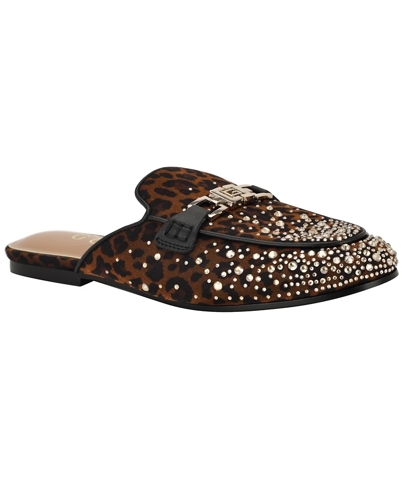 Guess Women's Bommiyaa Embellished Mule Loafers
