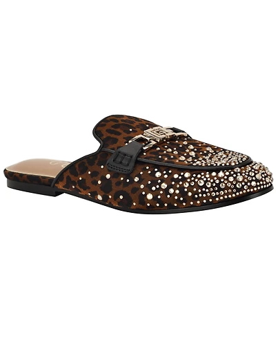 Guess Women's Bommiyaa Embellished Mule Loafers