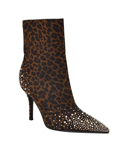 Guess Women's Gomoray Embellished Stiletto Booties