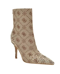 Guess Women's Gomoray Embellished Stiletto Booties
