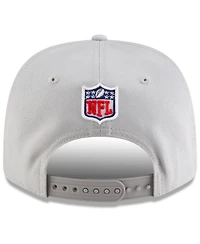 New Era Men's Gray Seattle Seahawks 2025 Nfl Rivalries Sideline 9SEVENTY Adjustable Hat