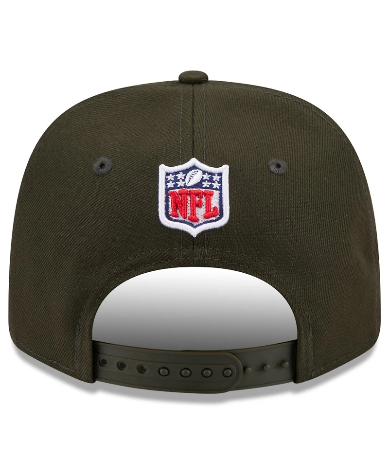 New Era Men's Dark Green New York Jets 2025 Nfl Rivalries Sideline 9SEVENTY Adjustable Hat