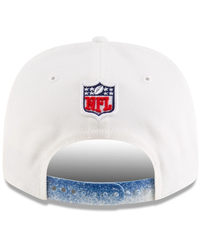New Era Men's White Buffalo Bills 2025 Nfl Rivalries Sideline 9SEVENTY Adjustable Hat